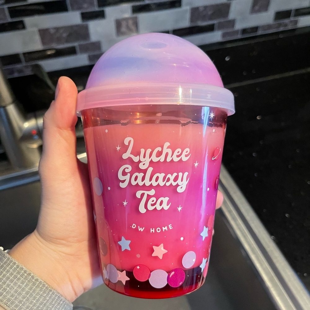 DW Home Pink Lychee Tea Candle